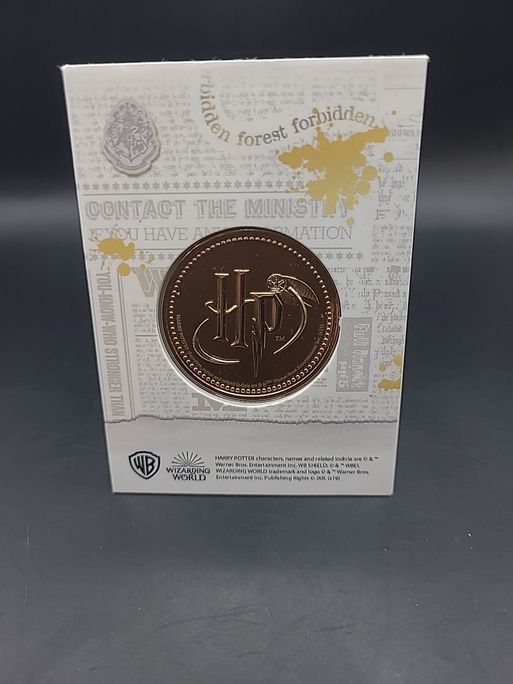Harry Potter Medal Coin Collection - Characters - Gilderoy Lockhart 
