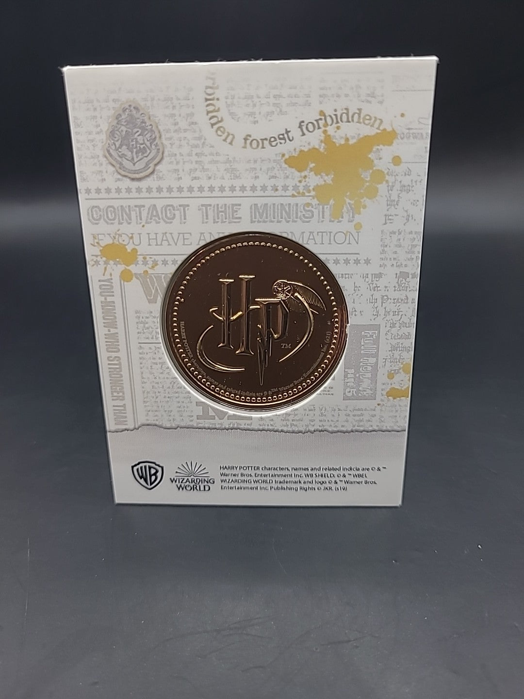 Harry Potter Medal Coin Collection - Characters - Gilderoy Lockhart 