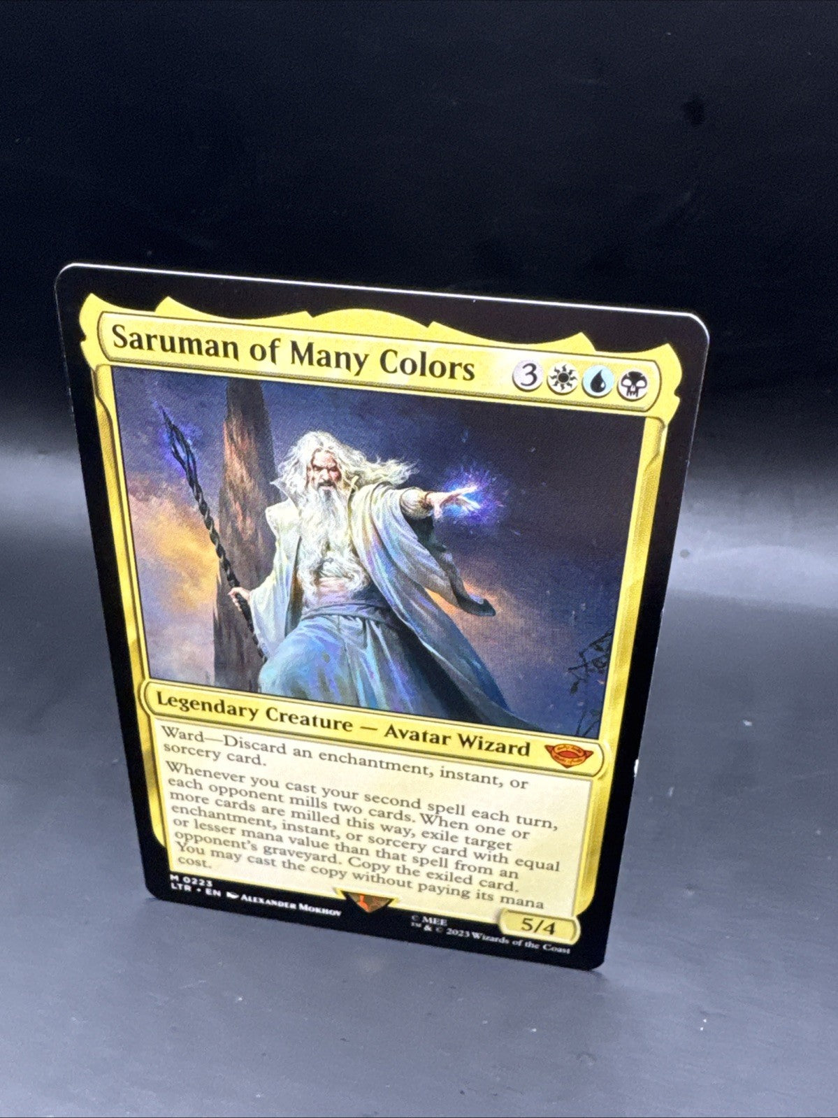 MTG Saruman of Many Colors M0223