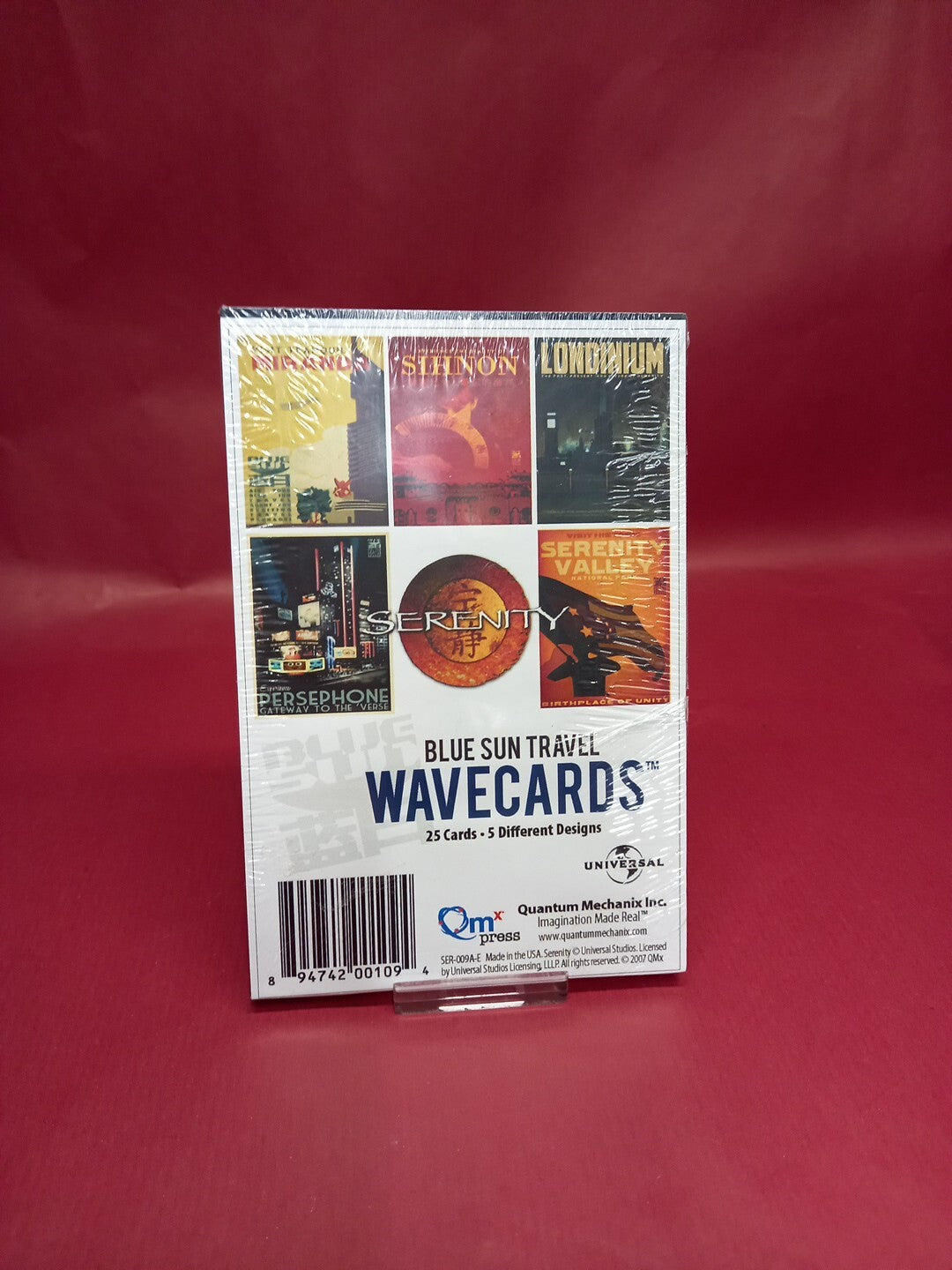 Qmx Press Serenity Wavecards Universal Studios