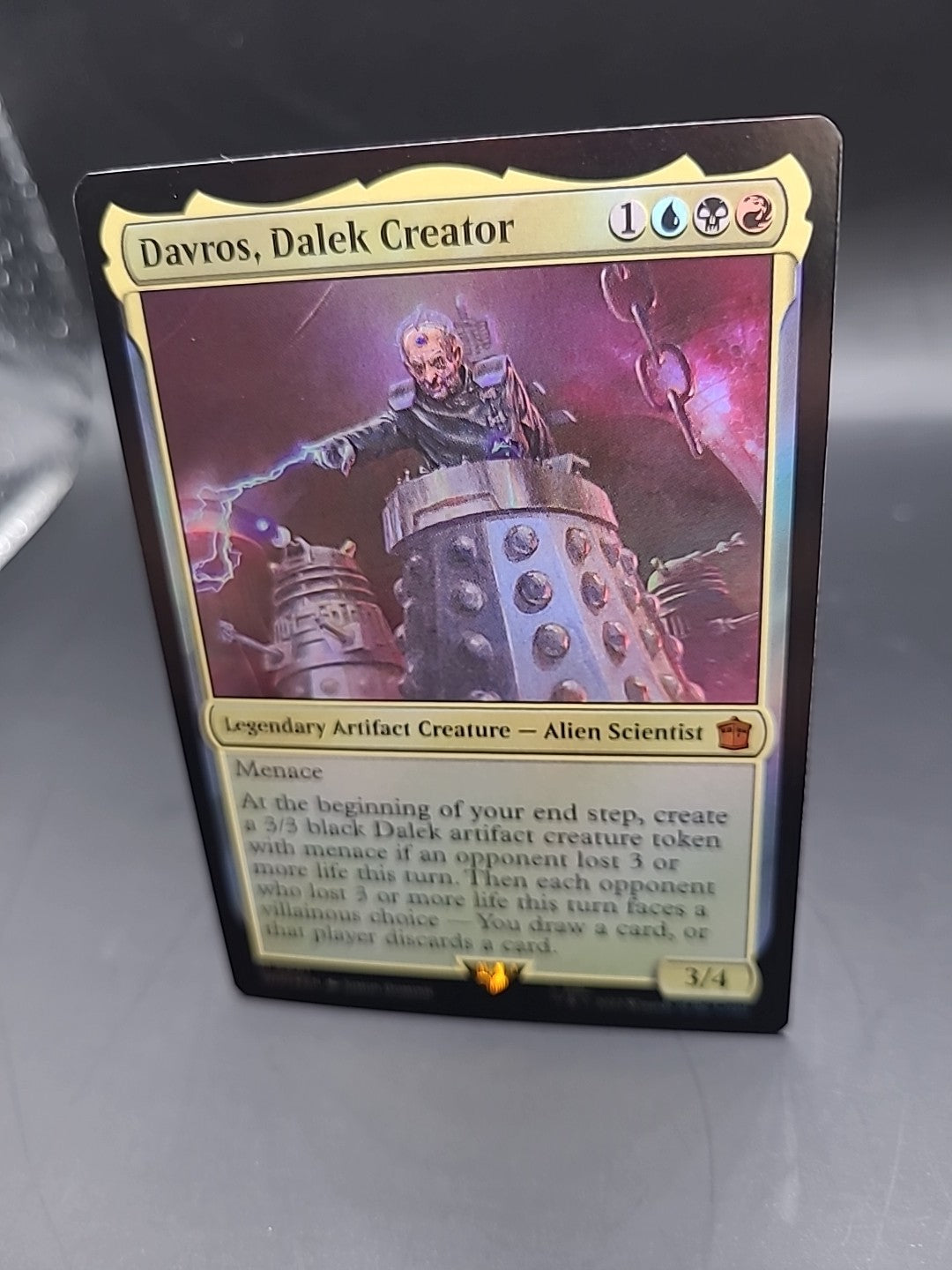 MTG - Davros, Dalek Creator -Foil, Showcase, Mythic- Doctor Who M 0001