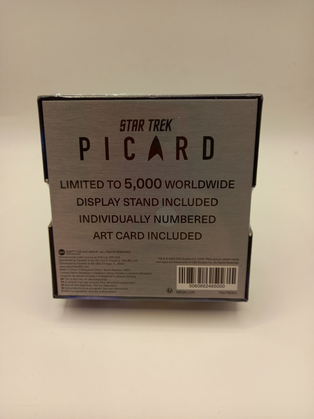Star Trek Universe Limited Edition Picard Family Crest Collectable Medallion 
