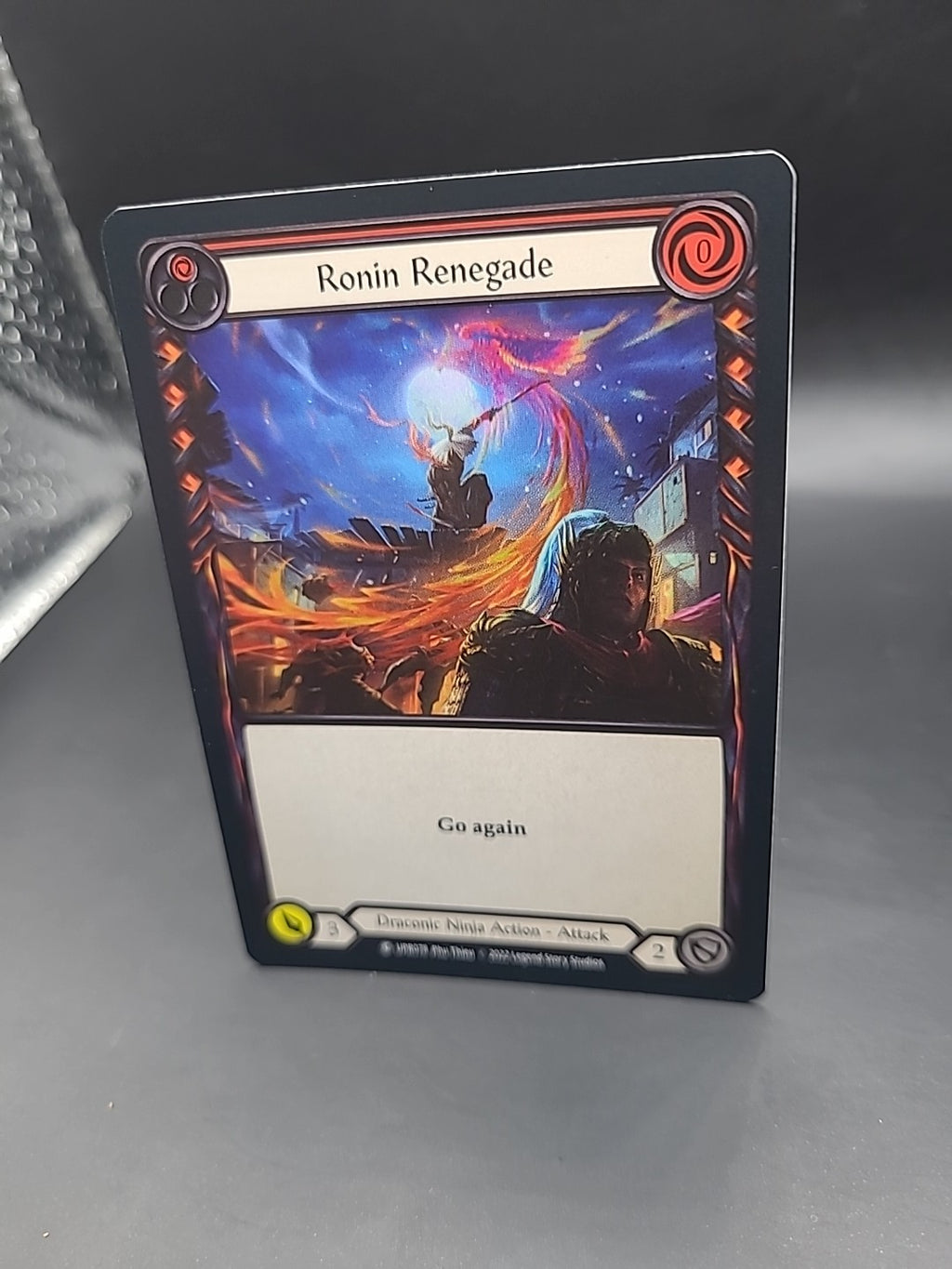 Ronin Renegade Red Rainbow Foil - FAB:Uprising - UPR078 
