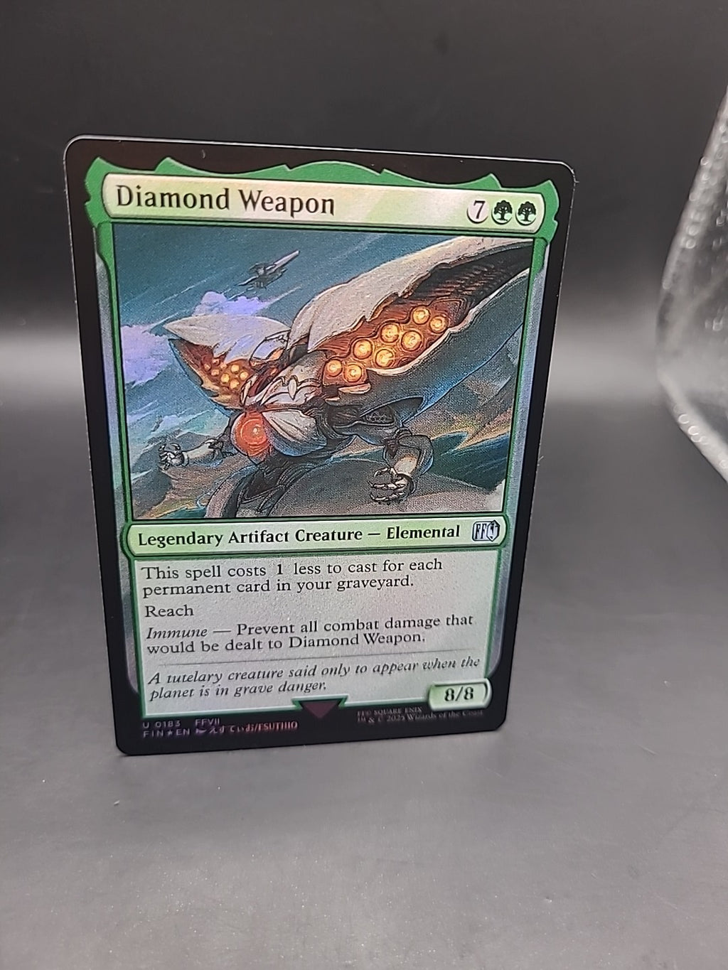 MTG Final Fantasy Foil Uncommon #0183 Diamond Weapon
