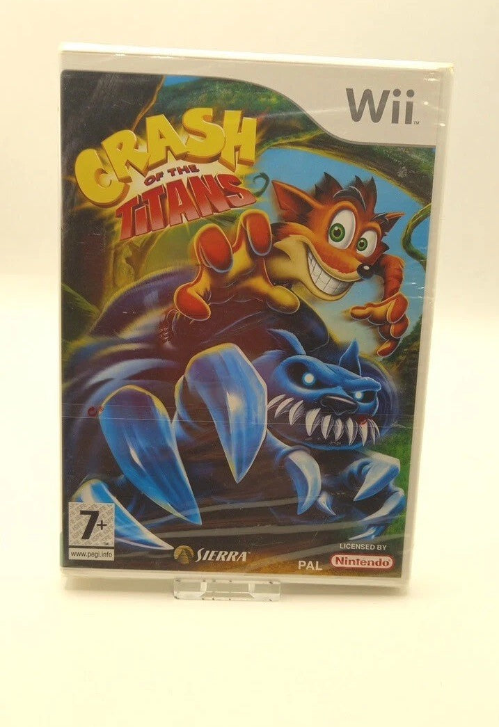 Crash of the Titans (Nintendo Wii, 2007) NEW & SEALED
