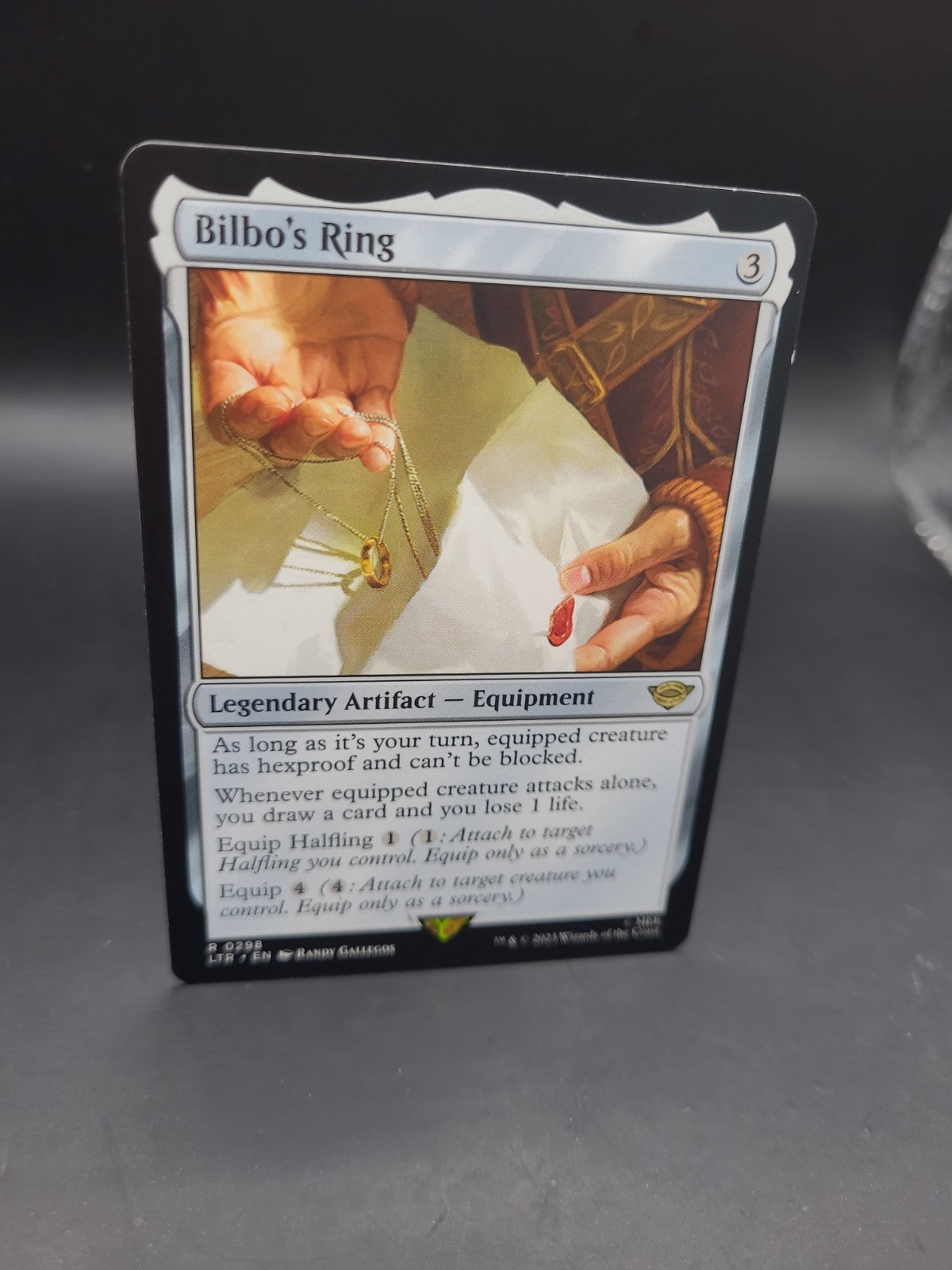 MTG Bilbo's Ring 0298 [Tales of Middle-Earth, Near Mint] lotr