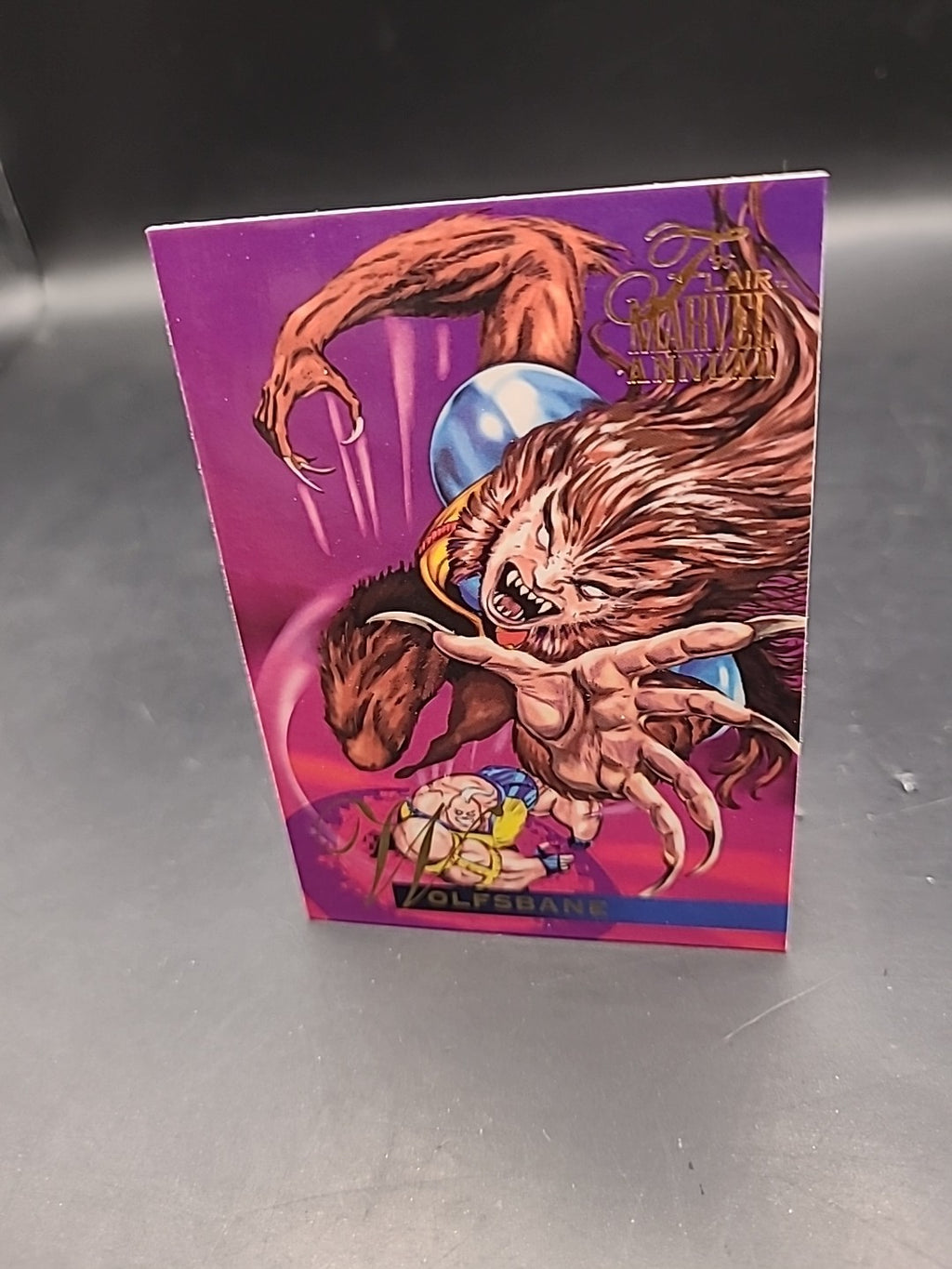 WOLFSBANE / 1995 Fleer Flair Marvel Annual BASE Trading Card #24