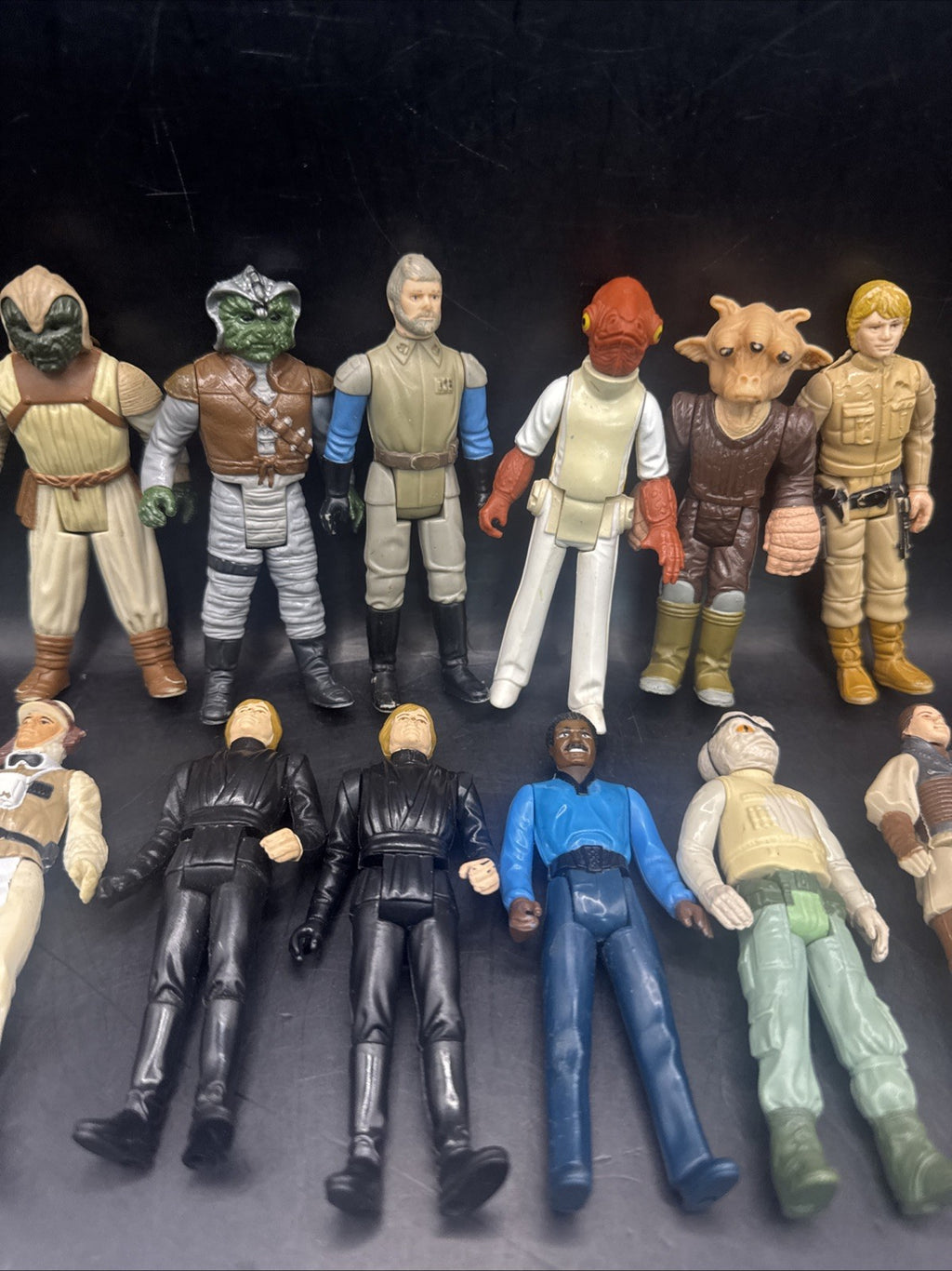 Vintage Kenner Star Wars Action Figures Bundle