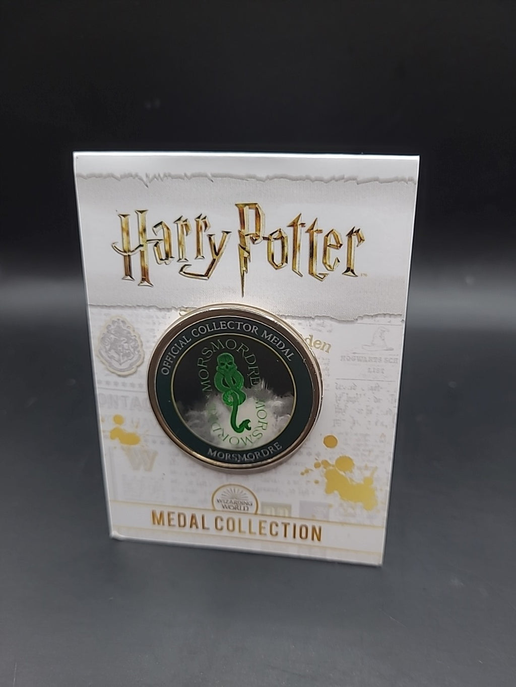 Harry Potter Dark Mark Morsmordre Medal – Official Wizarding World Collectors 