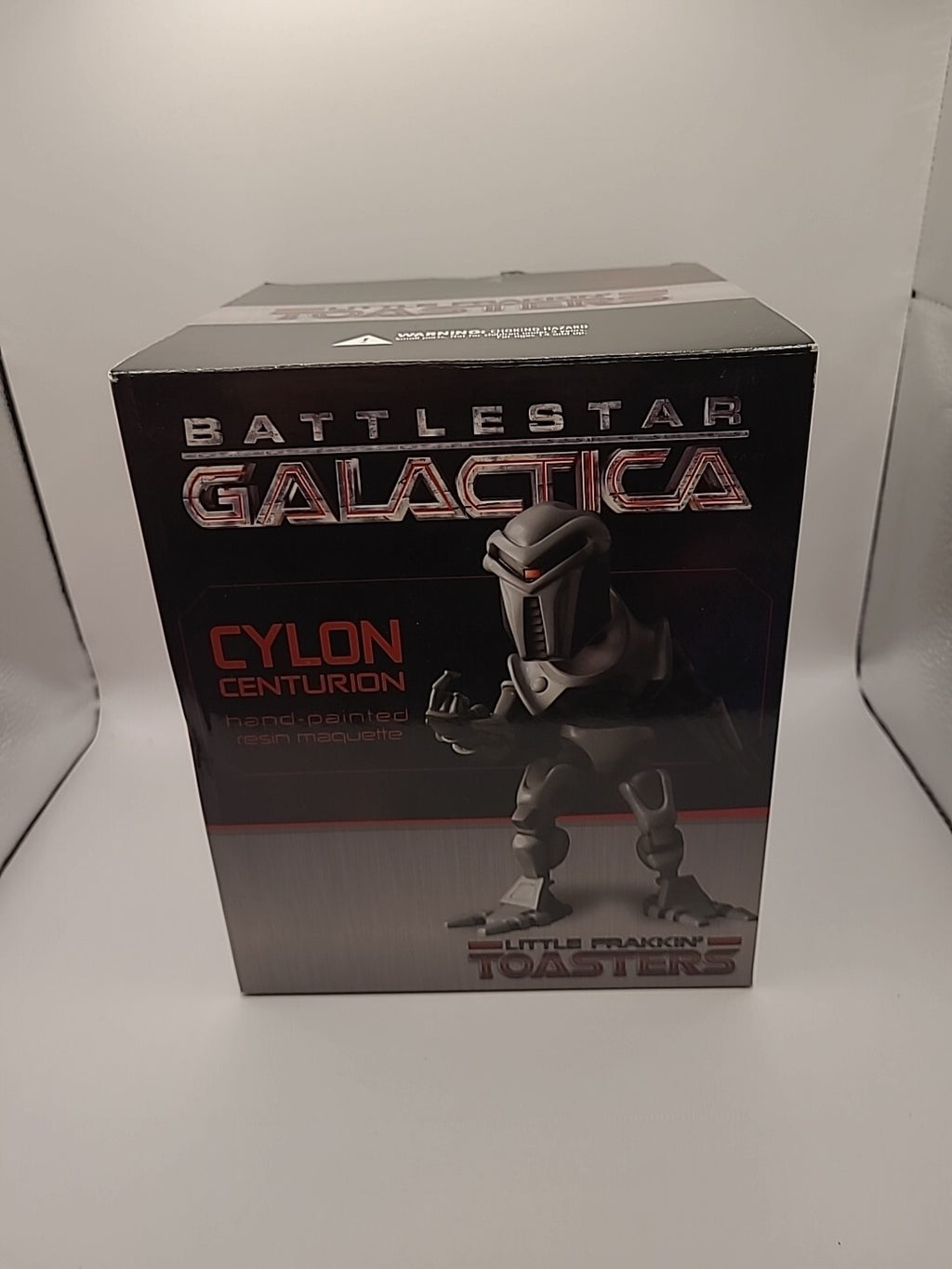 Battlestar Galactica Cylon Centurion Little Frakkin Toasters Qmx Statue