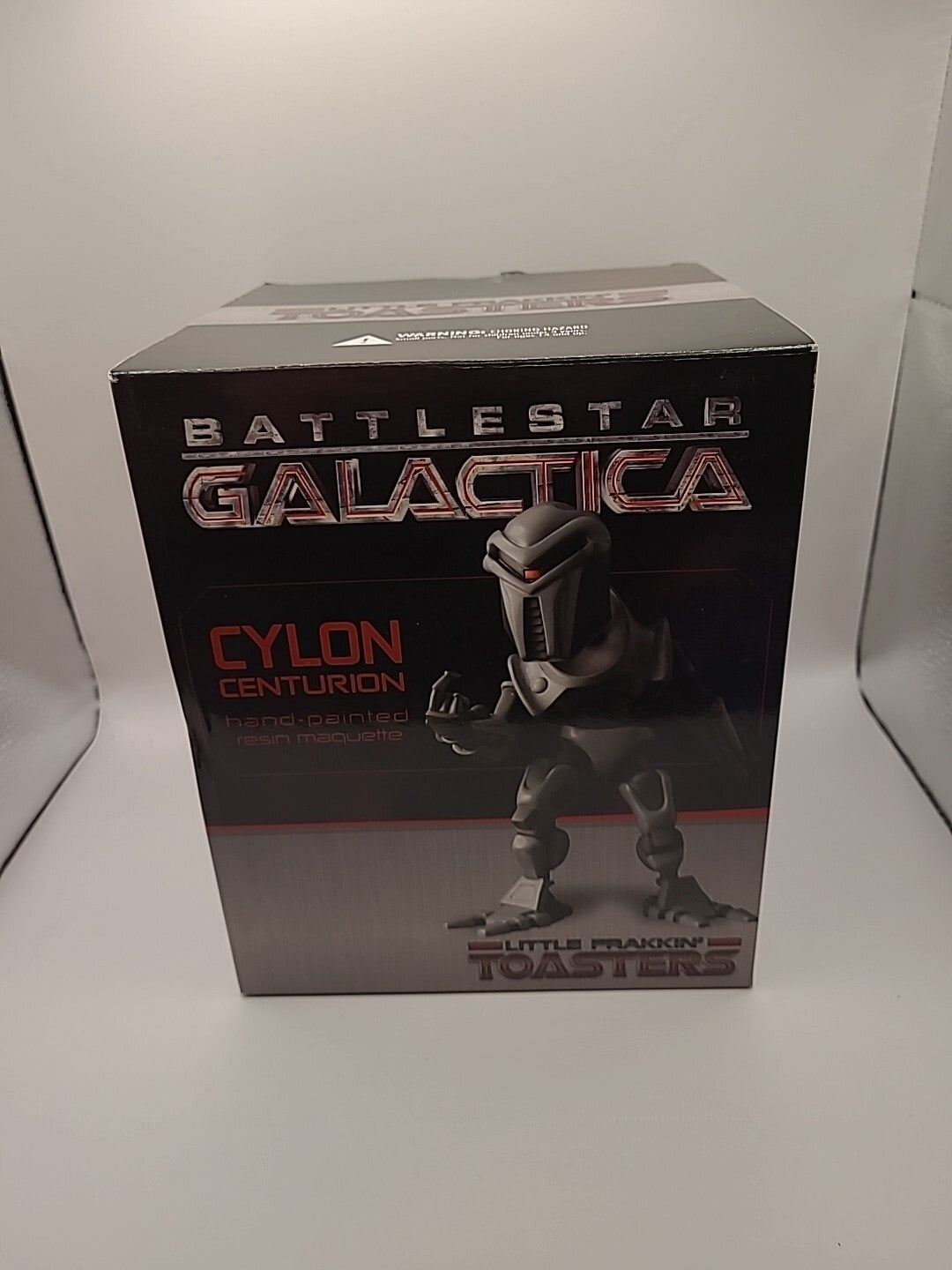 Battlestar Galactica Cylon Centurion Little Frakkin Toasters Qmx Statue