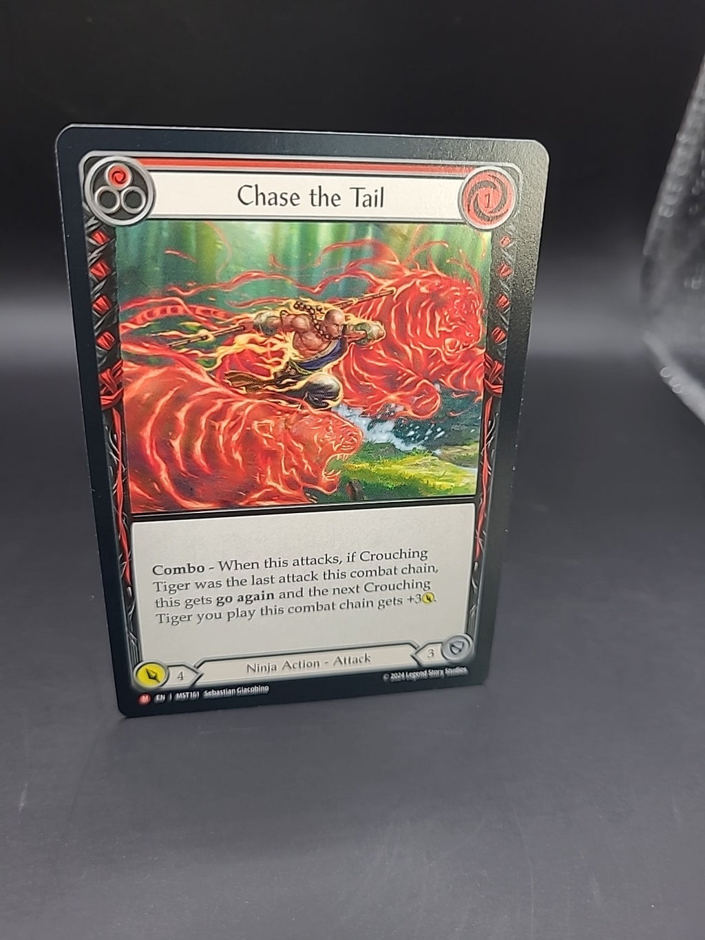 Flesh and Blood TCG Chase the Tail MST161 Majestic Regular LP