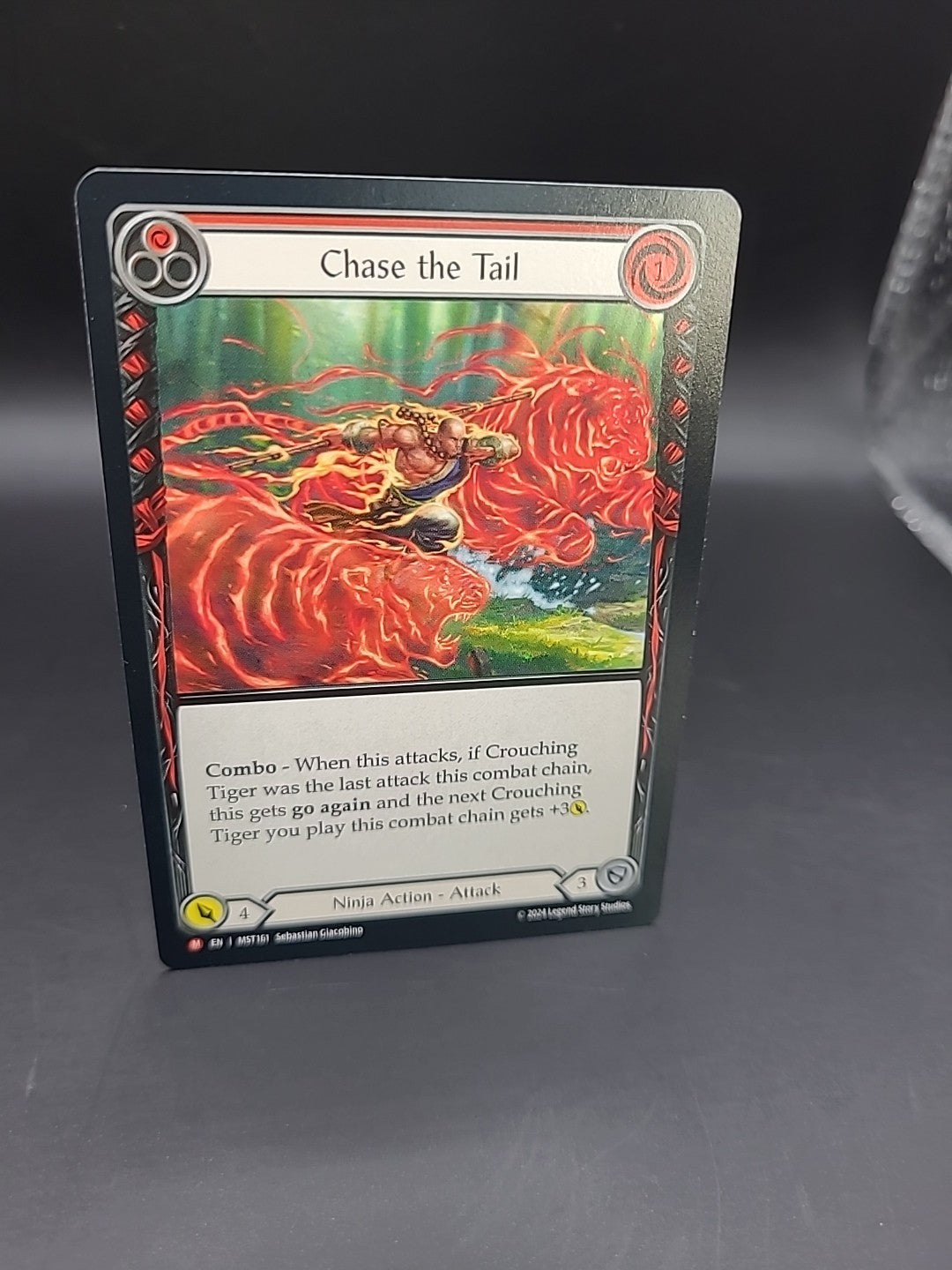 Flesh and Blood TCG Chase the Tail MST161 Majestic Regular LP