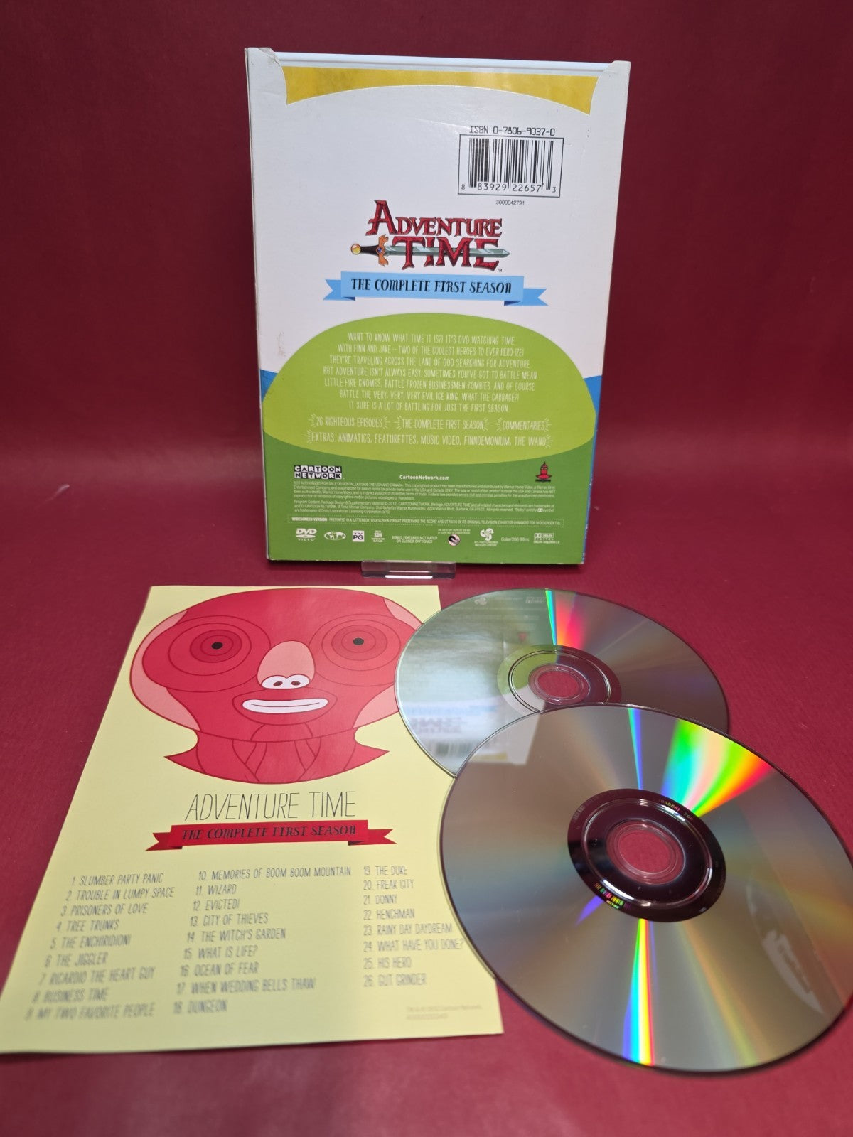 Adventure Time: The Complete First Season (DVD, 2012) REGION 1