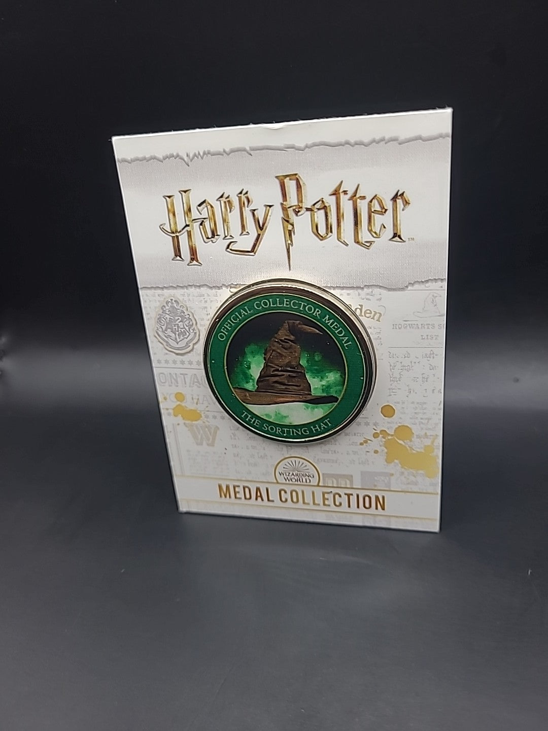 Harry Potter Medal Coin Collection - Artefacts And Spells - The Sorting Hat