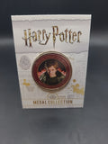 HARRY POTTER CARD WITH MEDAL BARTEMIUS CROUCH JR DAVID TENNANT J K ROWLING