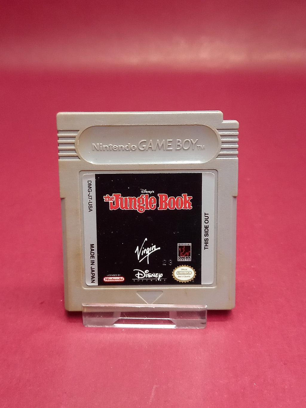 Disney's The Jungle Book.  Gameboy.  DMG-J7-USA