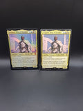 M 0005 Foil & Regular ARAGORN, KING OF GONDOR - Lord of the Rings - MTG 
