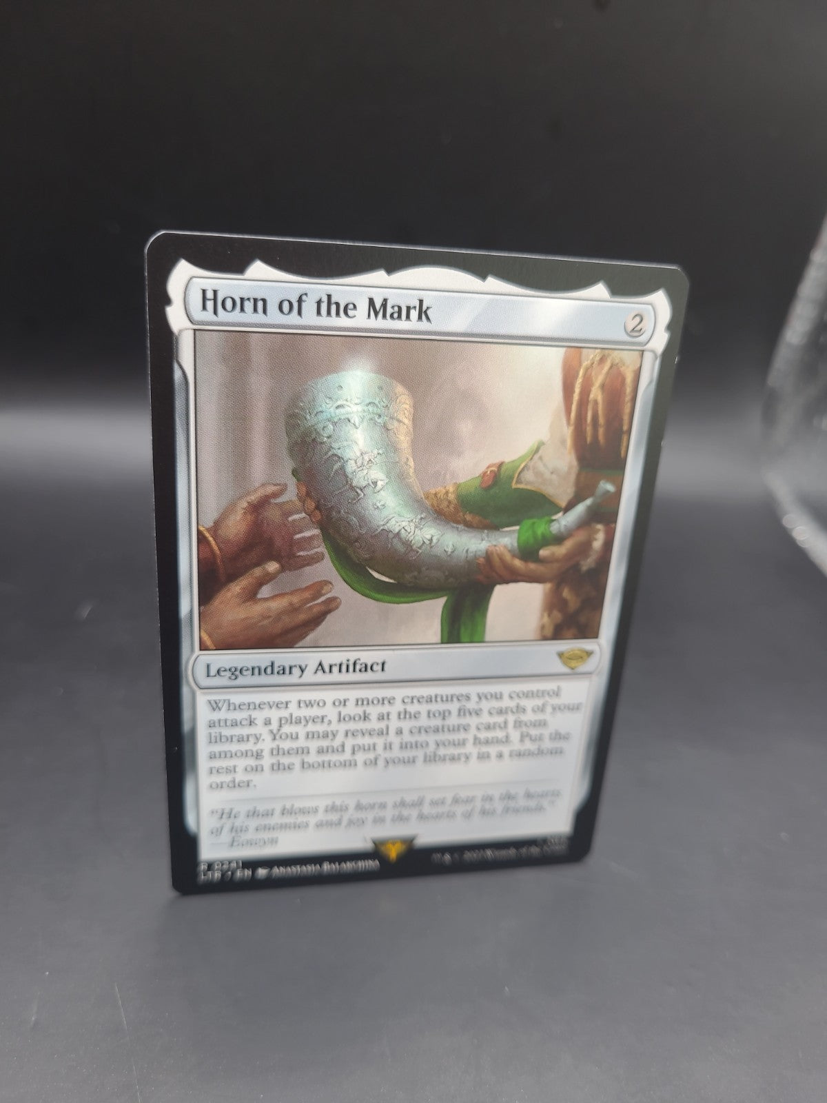 MTG LOTR NM Horn of the Mark 0241 LTR Free P&P