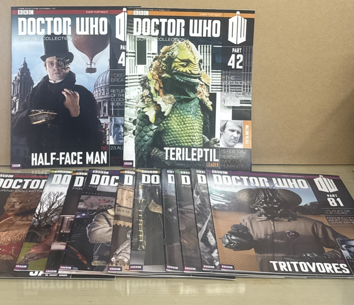 Doctor Dr Who Figurine Collection Magazine Bundle x32 ((Magazines Only))