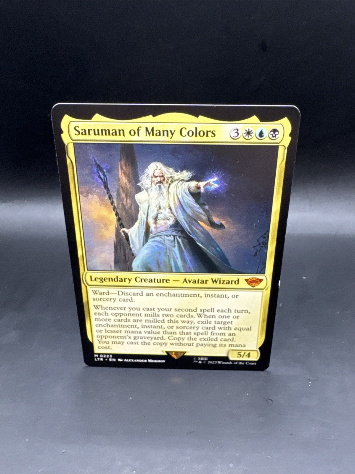 MTG Saruman of Many Colors M0223