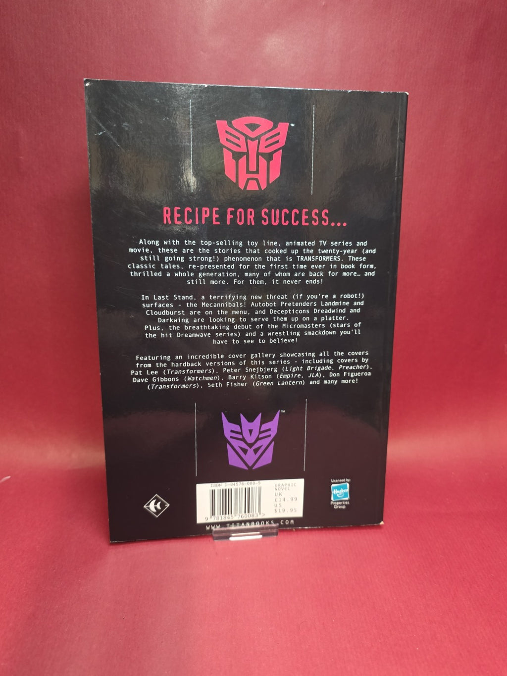Transformers Last Stand TPB TITAN BOOKS