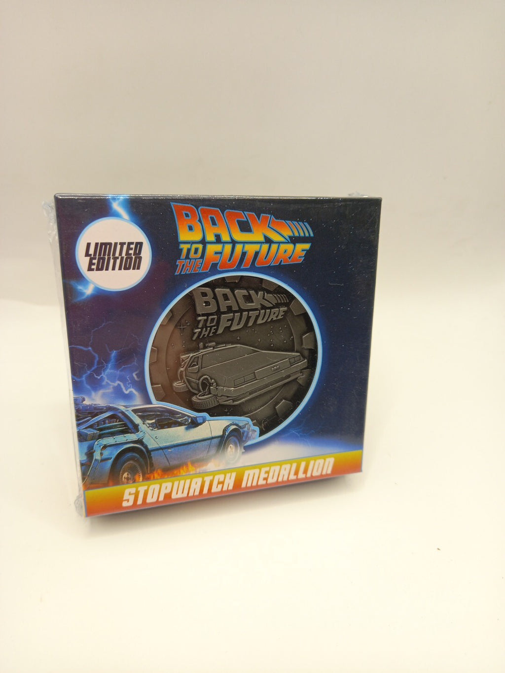 Back To The Future Limited Edition Stopwatch Medallion - Only 5000 Worldwide