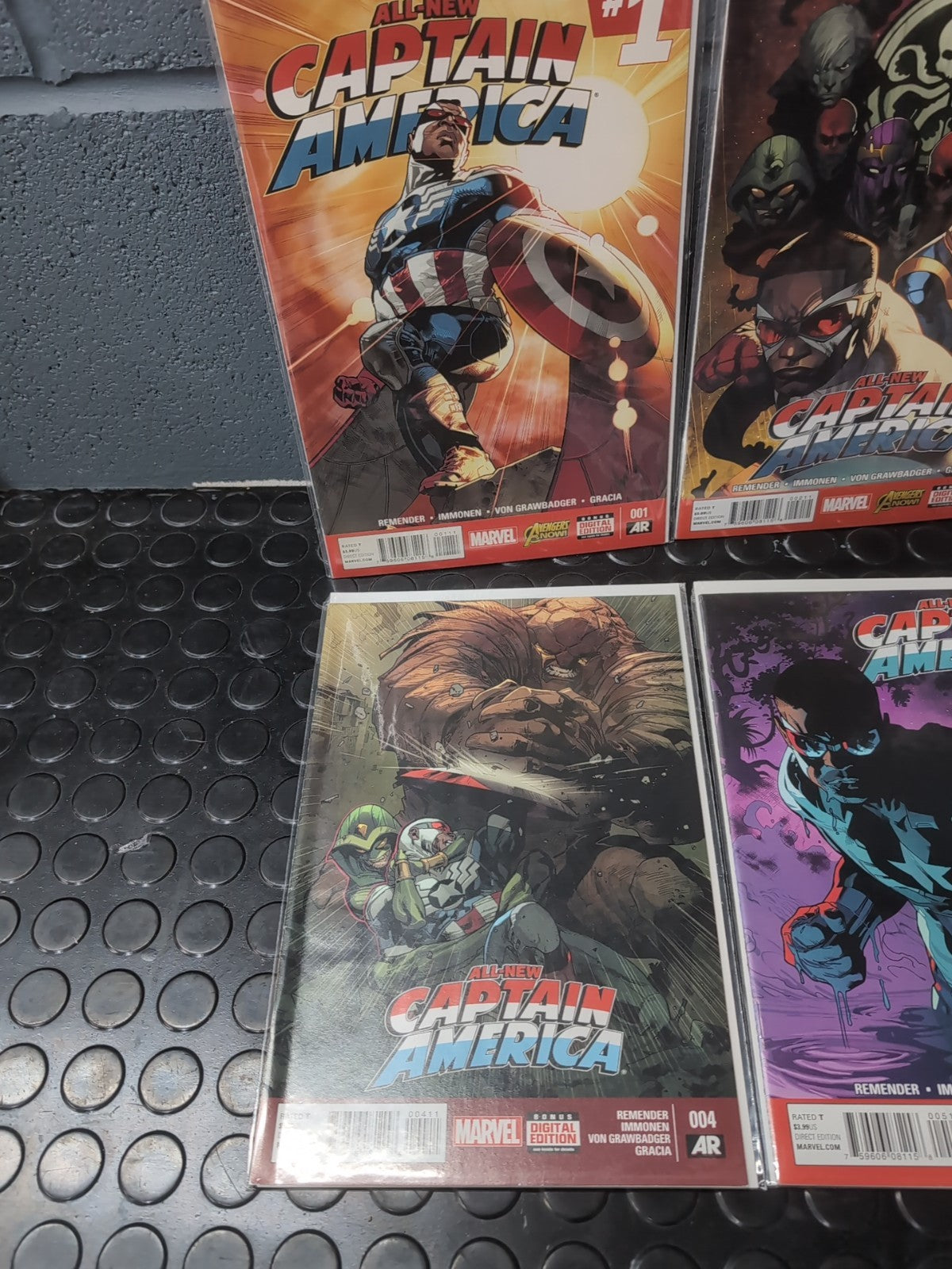 All New Captain America COMPLETE SET #1-6 Marvel Comics (2015)