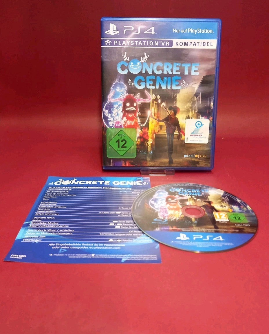 Concrete Genie - PlayStation 4 PS4 Game - VR Compatible - USK 12 German Release