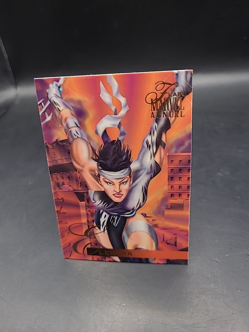 ELEKTRA #74 Base 1995 Flair Marvel Annual Collectible Card