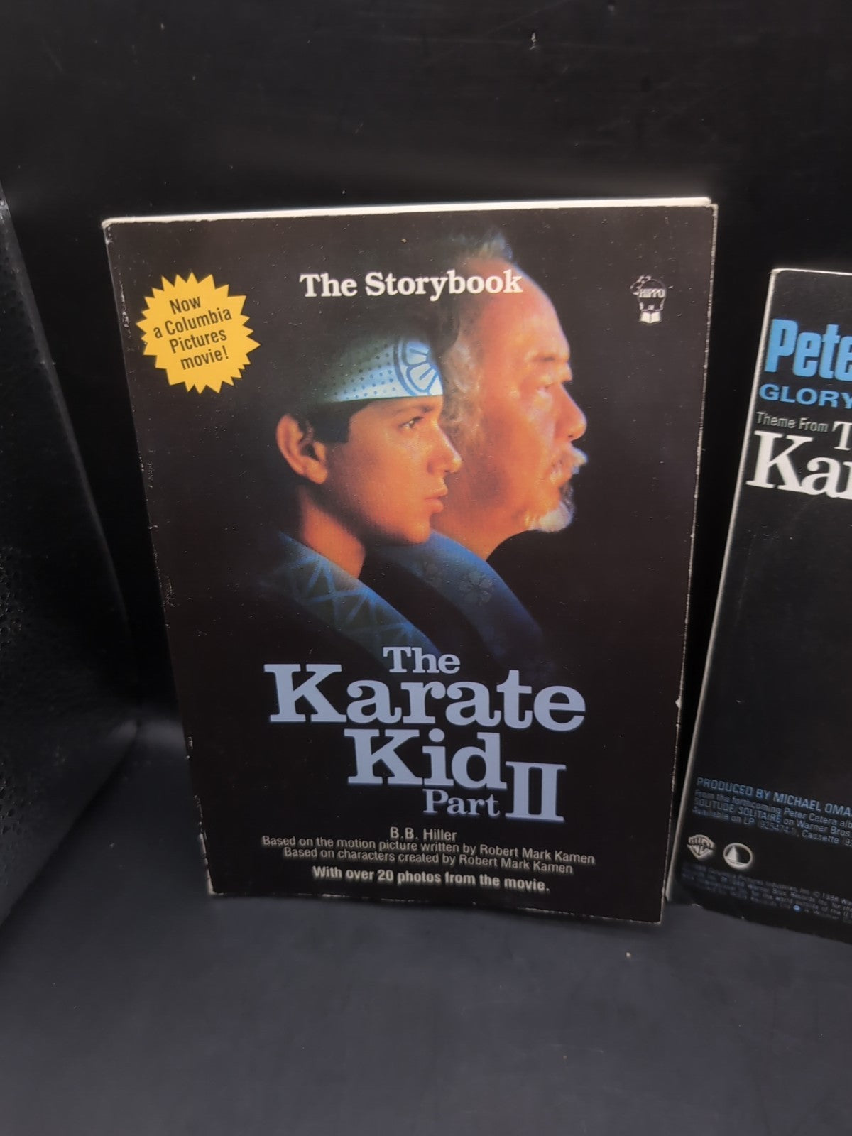 Original The Karate Kid Part 2 The Storybook 1986 & Record Glory Of Love