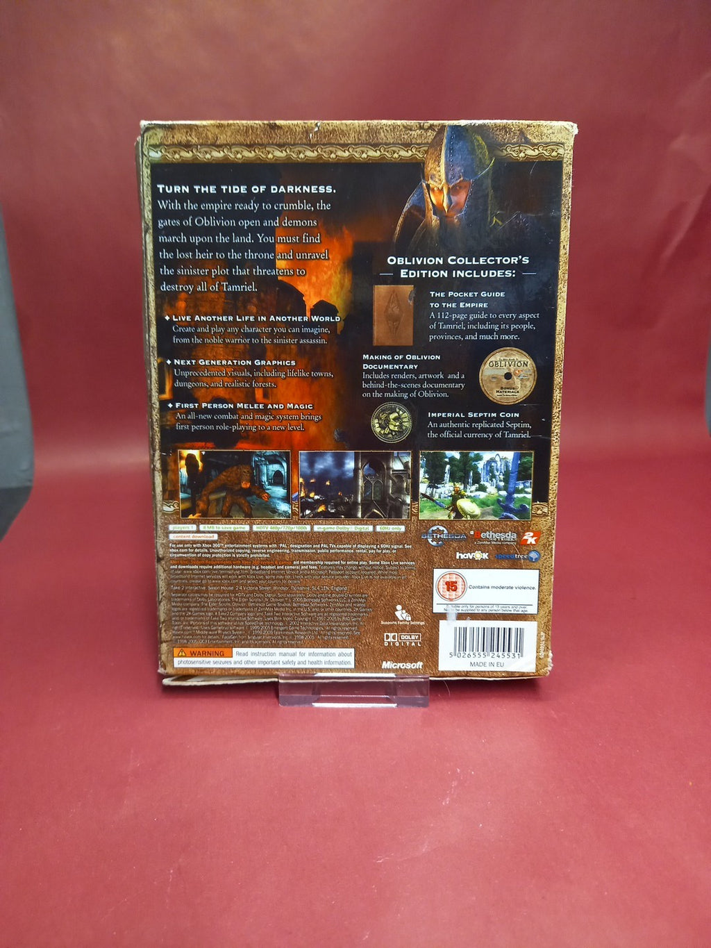 The Elder Scrolls IV: Oblivion -- Collector's Edition (Microsoft Xbox 360, 2006)