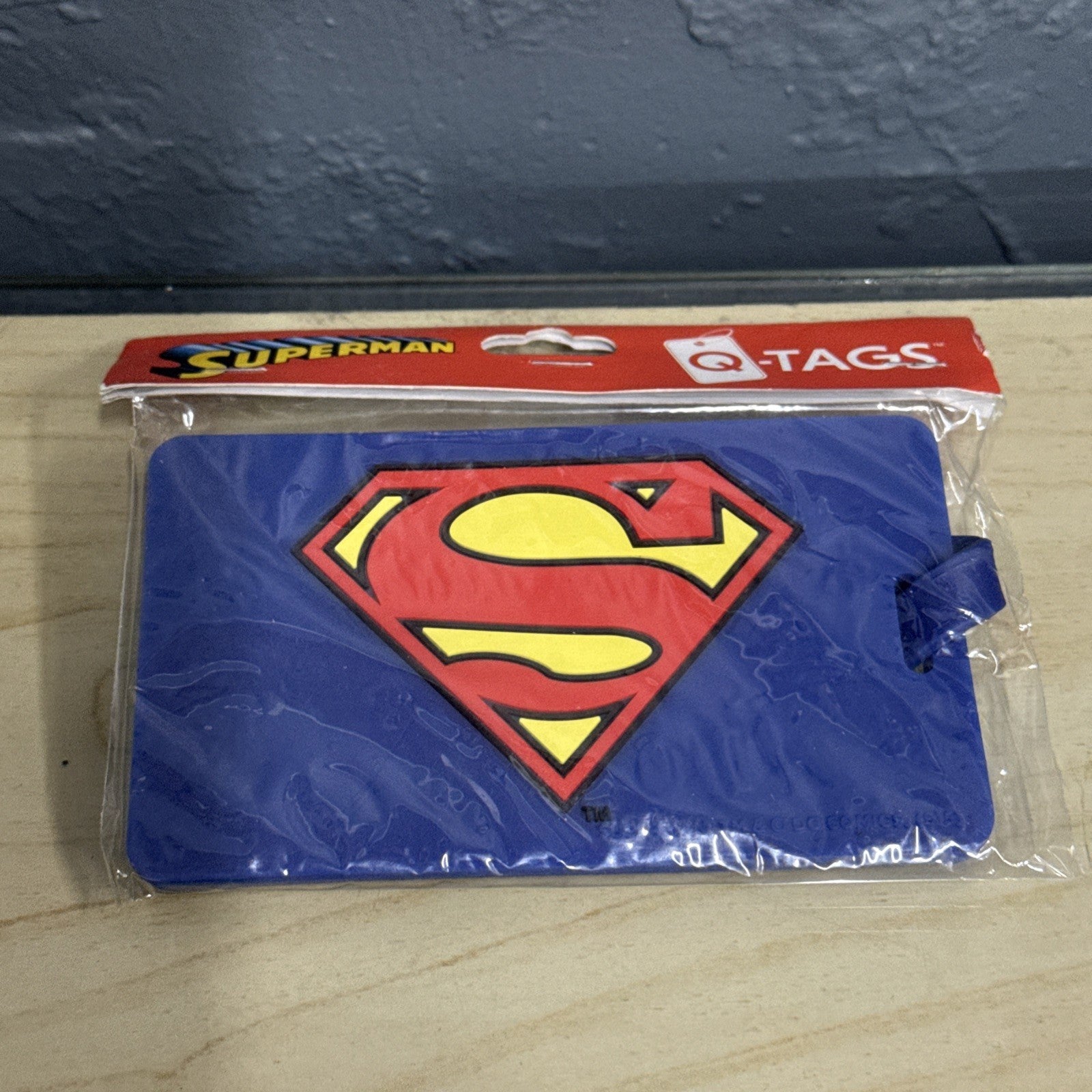 DC Comics Superman Luggage Tag Q-Tag Qmx Justice League