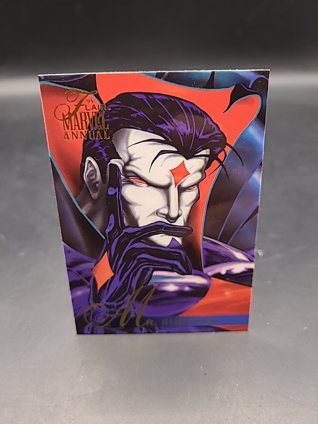 1995 Flair Marvel Annual Mr Sinister #27