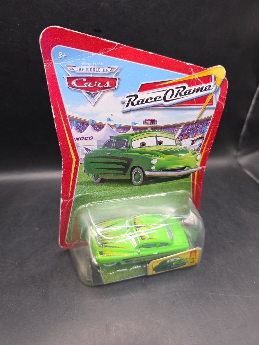 Mattel Disney Pixar Cars N2620 #72 - Edwin Kranks Vehicle - Green