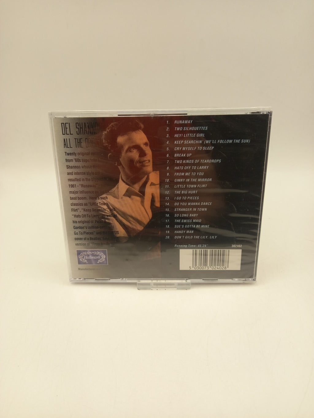 Del Shannon Runaway CD - New And Sealed