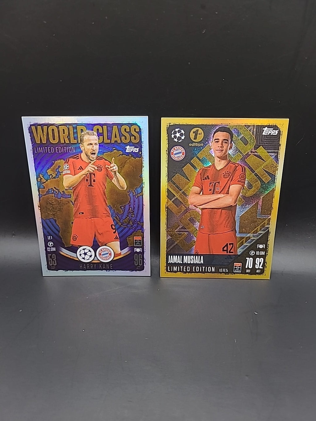 Match ATTAX 24/25 1st Edition Limited Edition Harry Kane & Jamal Musiala-