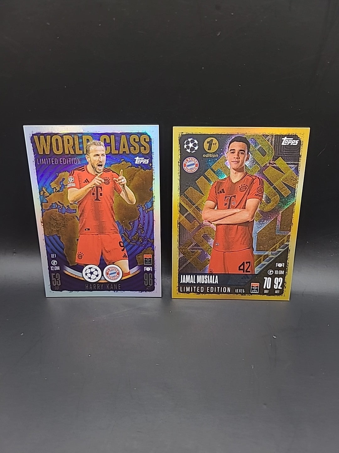 Match ATTAX 24/25 1st Edition Limited Edition Harry Kane & Jamal Musiala-
