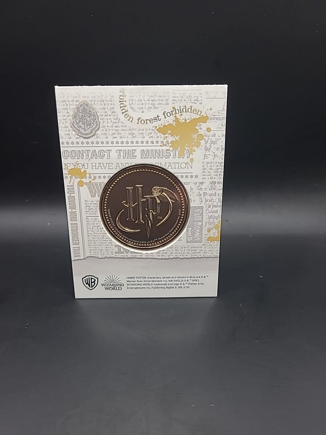Harry Potter Medal Coin Collection - Artefacts And Spells - Quaffle 