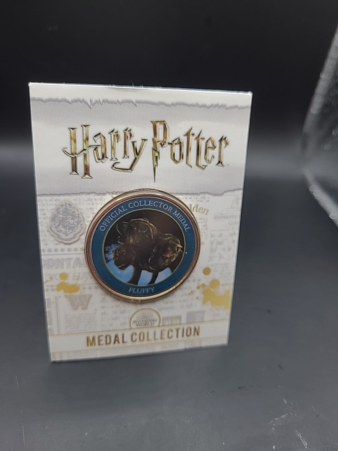 Harry Potter Official Medal Collection BLUE FLUFFY Collector Medal