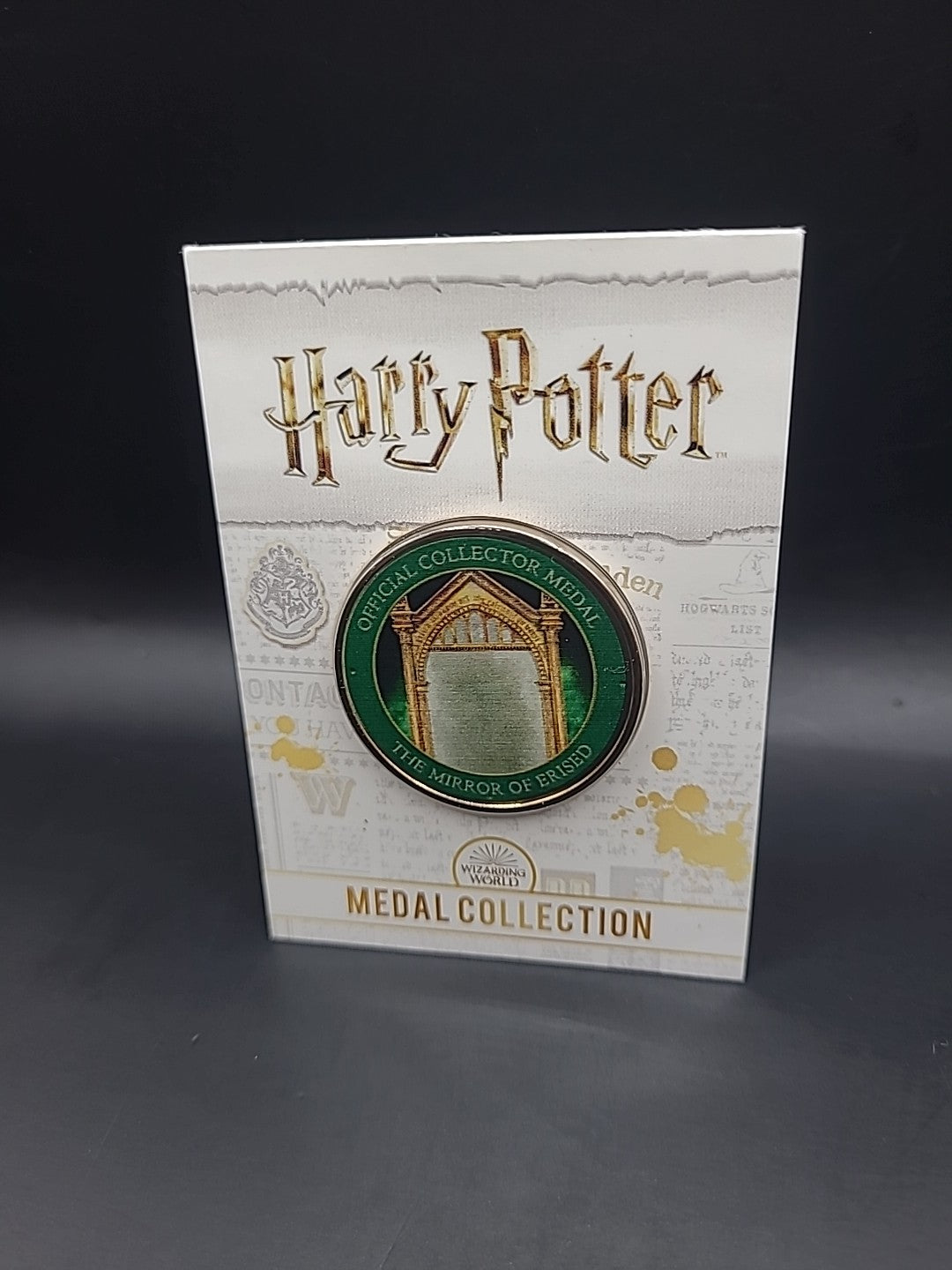 Harry Potter Medal Coin Collection - Artefacts And Spells The Mirror Of Erised 