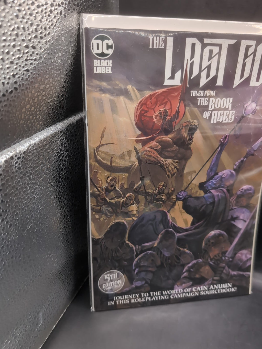 THE LAST GOD - THE BOOK OF AGES DC COMICS BLACK LABEL 5TH EDITION
