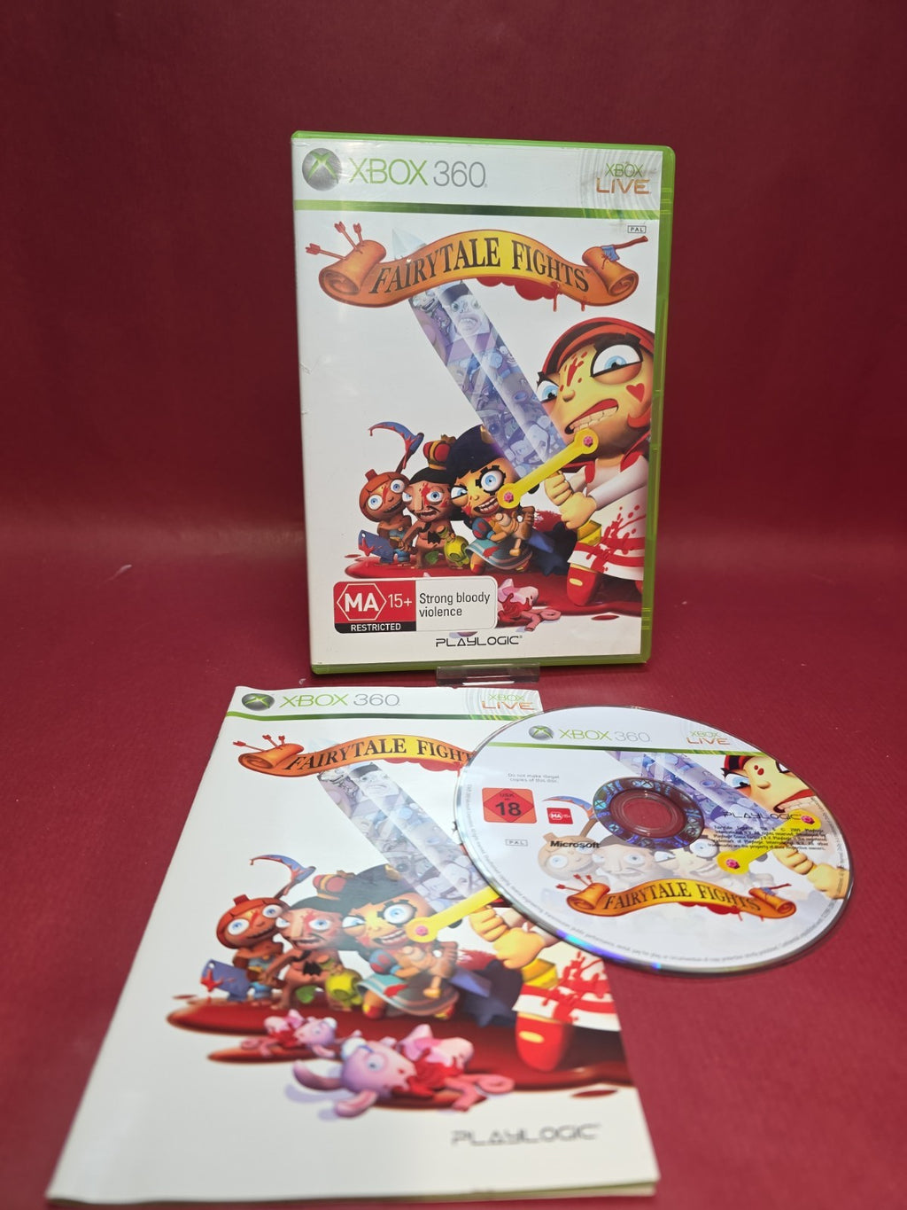 Fairytale Fights - Microsoft Xbox 360 PAL Genuine RARE!