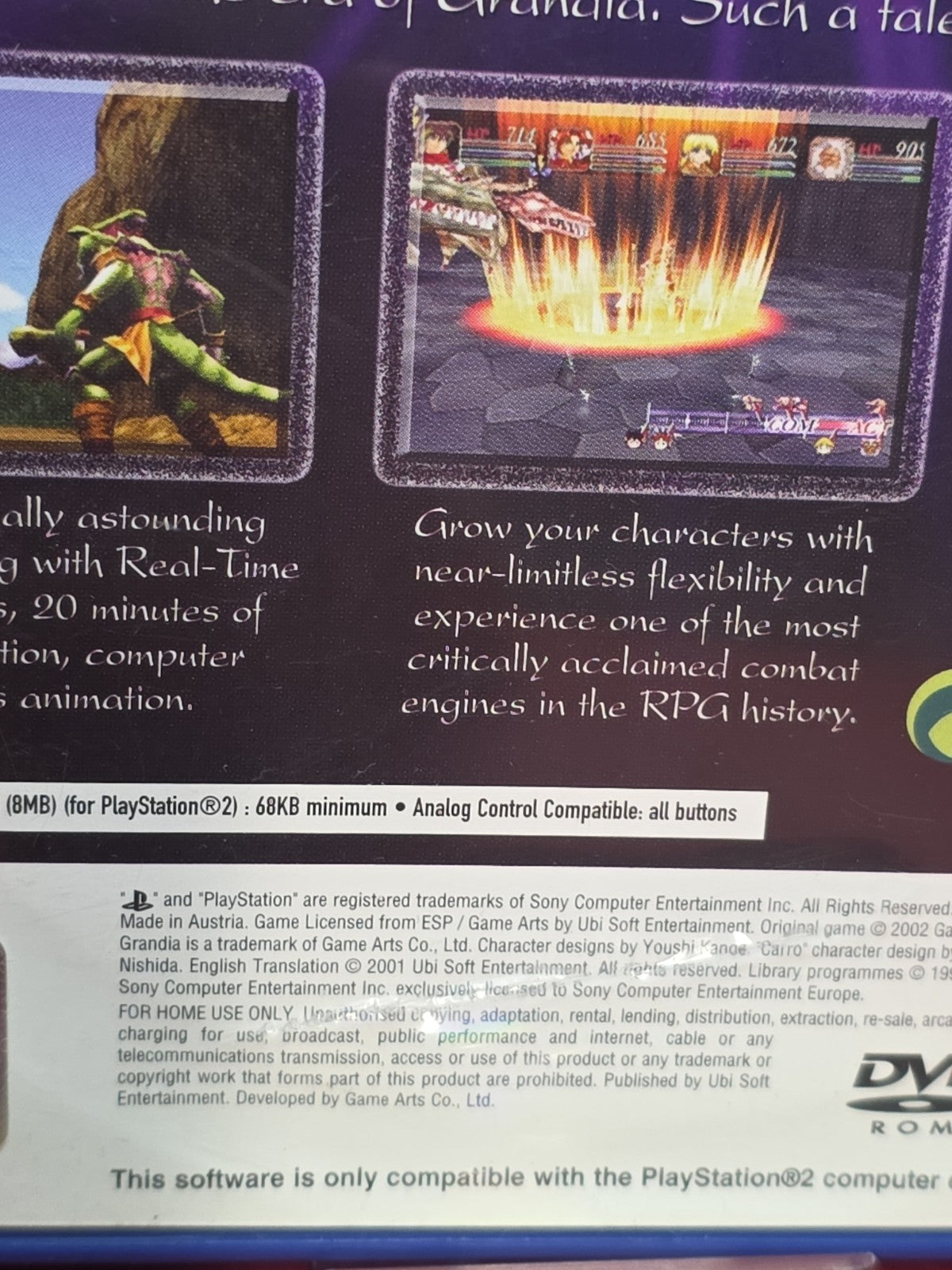 Grandia 2 (Sony PlayStation 2, 2002)