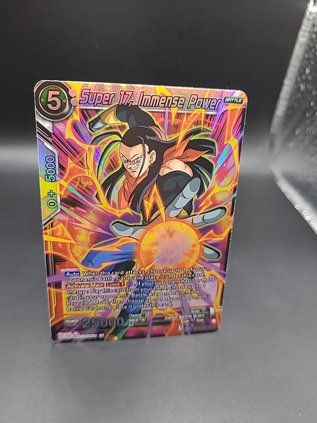 Super 17, Immense Power BT29-136 SR - Dragon Ball Super Card Game