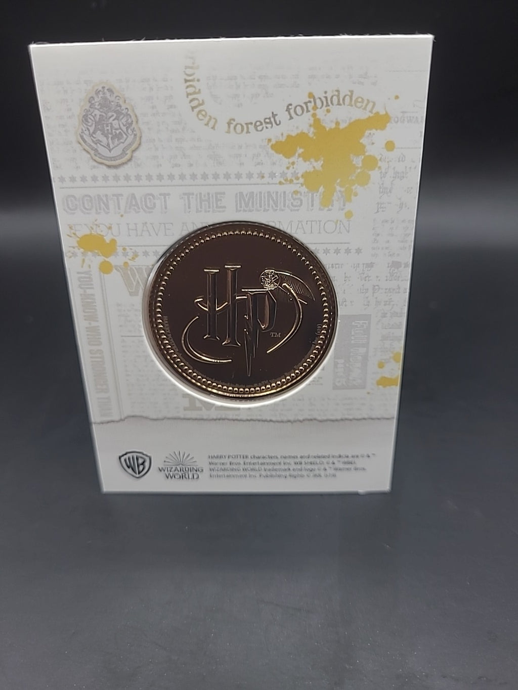 Harry Potter Medal Collection: Magical Places (Orange) Platform 9 3/4