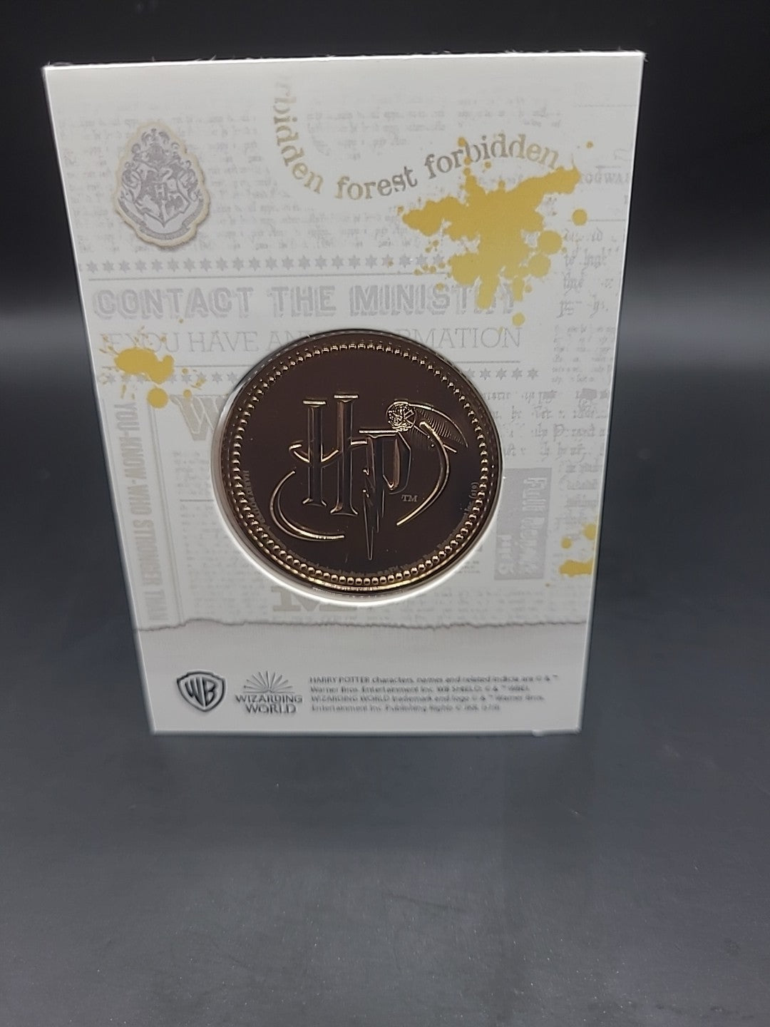 Harry Potter Medal Collection: Magical Places (Orange) Platform 9 3/4