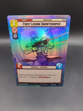 Star Wars Unlimited Foil Hyperspace Card #394 First Legion Snowtrooper