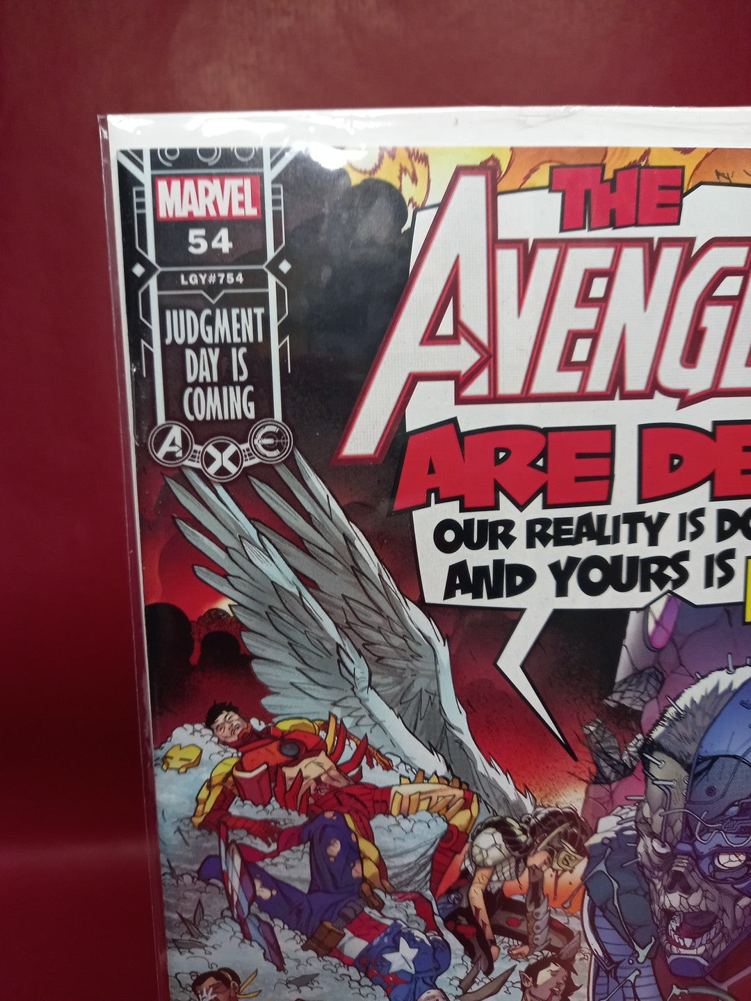 Marvel Comics:  THE AVENGERS #54 (LGY #754) May 2022  'The Death Hunters: End'