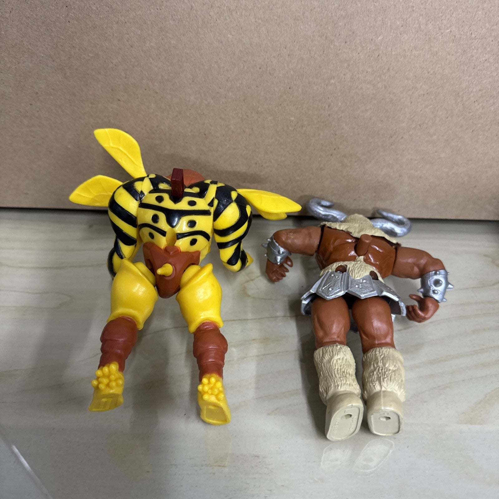 1994 Mighty Morphin Power Rangers Grumble Bee And Slash And Block Minotaur
